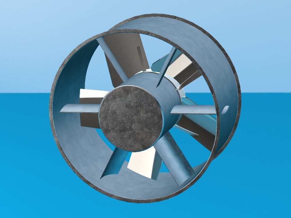 Modelo 3D do ventilador AX 910, vista 2